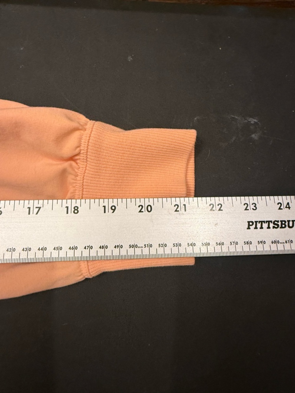 Lululemon Ribbed Contoured-Waist Crew Neck Pullover Malibu Peach Sz 10 NWOT - Picture 13 of 13